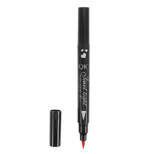 2St Eyeliner Pen Met Stempelwaterproof Langhoudend Oogmakeuptool 2