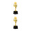 2Pcs Plastic Cheer and Dance Trophy Awards for Children 5