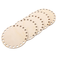 25St Ronde Mandbodems Beige Voor Haak- En Knutselprojecten