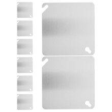 16Pcs Silver Metal Electrical Outlet Box Cover Plates