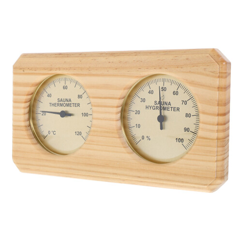 3St Elegant Thermometer Hygrometer Voor Sauna En Interieur 2