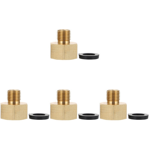4St Messing Gasslang Adapter Propaanfitting Stevig En Lekvrij 2