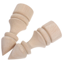 10St Massief Finials Khaki, Veelzijdig Voor Interieurdecoratie