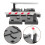 3Pièces Accessoires Rail De Chemin De Fer Jouet Plastique Gris 7