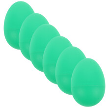 24St Groene Baby Ei Maracas, Plastic Percussie Instrumenten Voor Kids