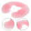 3St Roze U-Vormige Spa Gezichtskussen Van 9