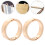 40St Handige Kalender Ringen Gouden Zinklegering Openbare Clips 10