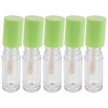 15St Groene Transparante Lipgloss Tubes 6Ml Abs+as Voor DIY Make-Up
