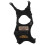4Pcs Adjustable Black Tactical Cat Vest Harness for Outdoor Walking 2