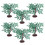 24St Mini Groene Plastic Voor Modelspoor En DIY Treindecoratie 1
