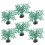 24St Mini Groene Plastic Voor Modelspoor En DIY Treindecoratie 3