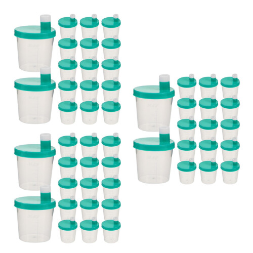 120St Draagbare Plastic Urinebeker Met En Lekvrije Sluiting 2