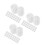 300St Plastic Geluidmaker Insert Voor Babypoppen En Speelgoed, Wit 4