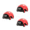 3St Unieke Rood Pull Back Auto's Voor Baby's En Peuters Speelgoed 4