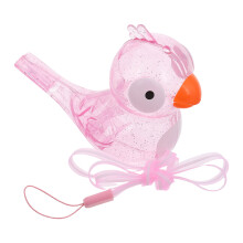 3St Roze Vogel Fluitje Speelgoed Met Water Effect Voor Kinderen