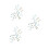 3Pièces Ear Wrap Femme Non Percé Feuille Accessoire Mode 5