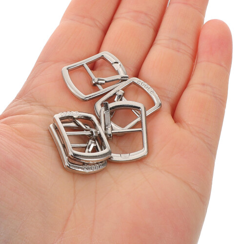 200Pcs Silver Metal Roller Pin Buckles Durable Strap Adjuster for Bags 1