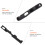 1St Compacte Rubber Viool Strijkstok Corrector Zwart Voor Beginners 5