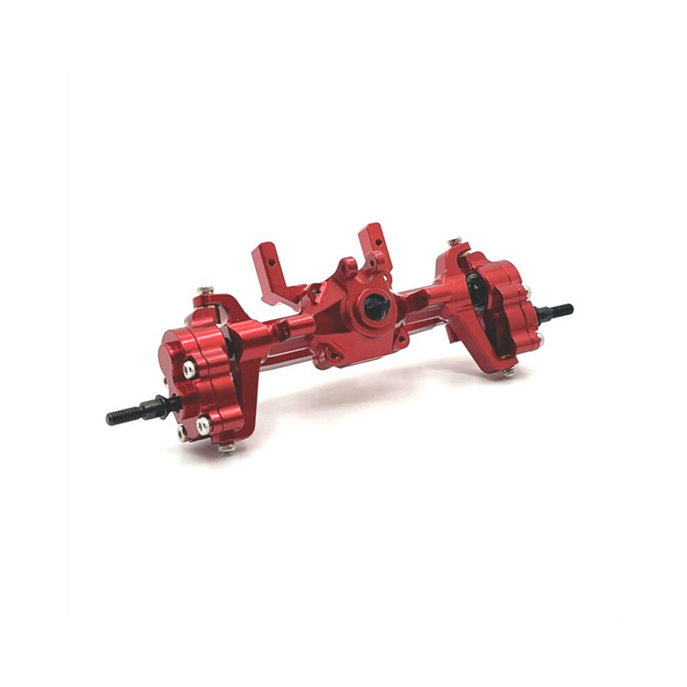 Metal Complete Front Axle Kit For Fms 1/24 Fcx24 Xiaoqi Crusher K5 Rc Accessories Red 4712218086337
