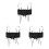 3Pièces Ceinture Corset Noir Large Élastique Vintage Style Renaissance 7