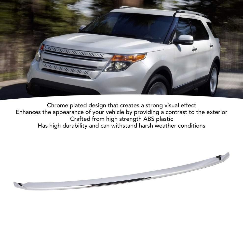 Glossy Chrome Grille Moulding For Ford Explorer 7293282100244