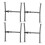 4St Verstelbare Kinband, Beschermende Helmaccessoire, Multikleur 1