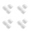 12Pcs Clear Plastic Watch Storage Box with Soft Pillow Display Stand 8