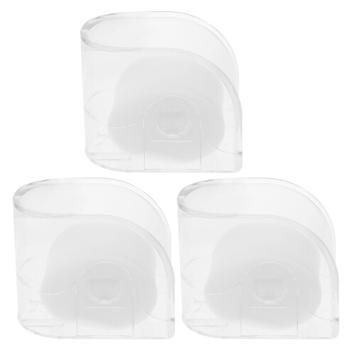 12Pcs Clear Plastic Watch Storage Box with Soft Pillow Display Stand 1