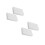 4000Pcs White Salon Perm Paper Wraps for Hair Curling and Perming 8