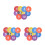 33Pièces Marqueurs Plans Poly Spots Foot Multicolores Durable 6