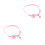 2Pièces Collier Pour Animal De Compagnie Rose, Durable Avec Clochette 5