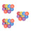 33Pièces Marqueurs Plans Poly Spots Foot Multicolores Durable 5