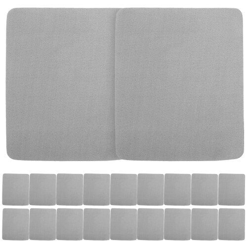 100Pièces Chiffons Nettoyage Suédine Pour Verres