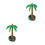 2Pcs Inflatable Coconut Tree Party Decor PVC Tropical Prop 8