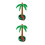 2Pcs Inflatable Coconut Tree Party Decor PVC Tropical Prop 7