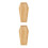 2Pièces Plateau Coffre Multifonction Bois Khaki Pour Buffet Snacks 7