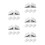 20Pièces Accessoires Plastiques Pieds Stabilisateurs Barrières Bébé 7