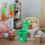 9Pièces Mini Corbeille De Tri ABS Pour Enfants Décor Éducatif Maison 9