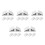 20Pièces Accessoires Plastiques Pieds Stabilisateurs Barrières Bébé 6