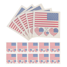50St Amerikaanse Tattoos Stickers, Duurzaam Plastic, Assortikleur
