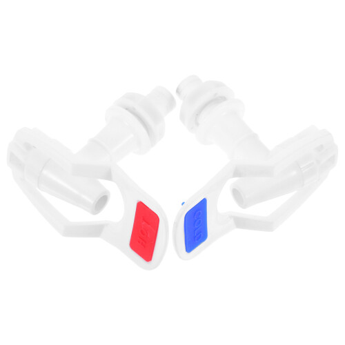 3Sets Durable Plastic Beverage Dispenser Tap with Easy Press Handle 1