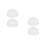 4Pcs Plastic Egg Cooker Covers Lid Replacement 4
