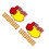 400Pièces Stickers Prix Papier Multi Pour Commerce Retail 7