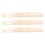 9Pcs Durable Plastic Domino Clips Beige DIY Train Track Accessories 2