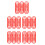 300St Plastic Ringwerpspel Ringen Voor Carnival En Sport 5