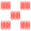 300St Plastic Ringwerpspel Ringen Voor Carnival En Sport 4