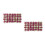 Paars Mini Bloem Tuft Static Gras Voor Model Spoor Decor 4