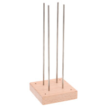 Compacte Macrame Knop Tool Beige Met Metaal Voor