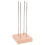 Compacte Macrame Knop Tool Beige Met Metaal Voor 1