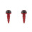 2St Motorfiets Bescherming Frameslider Kit Rood Aluminium Anti-Crash 4